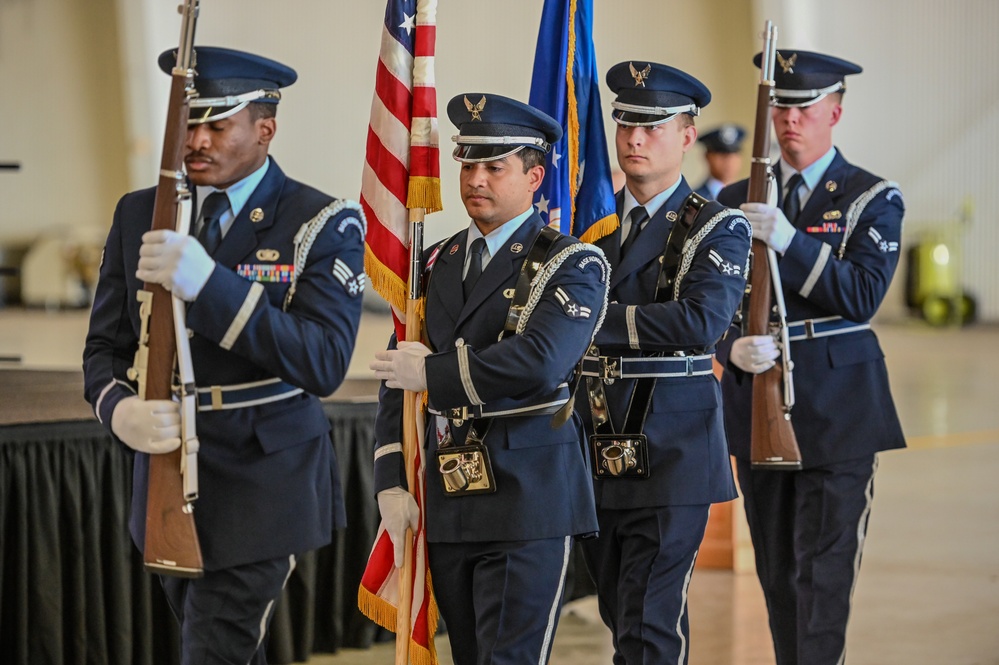 47th Operations Group change of command Honor Guard