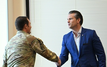 Secretary of Defense Pete Hegseth Visits U.S. Army JFK Special Warfare Center and School