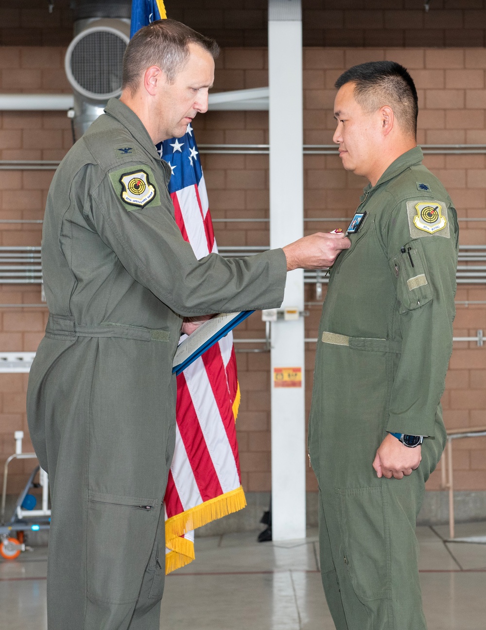 65th Aggressor Squadron transfers command in time-honored ceremony