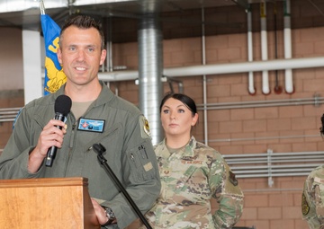 65th Aggressor Squadron transfers command in time-honored ceremony