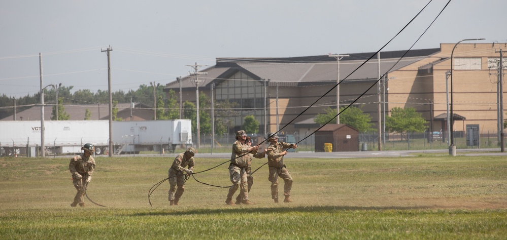66th Security Forces Squadron Airmen Attend Air Assault Course at Fort Drum