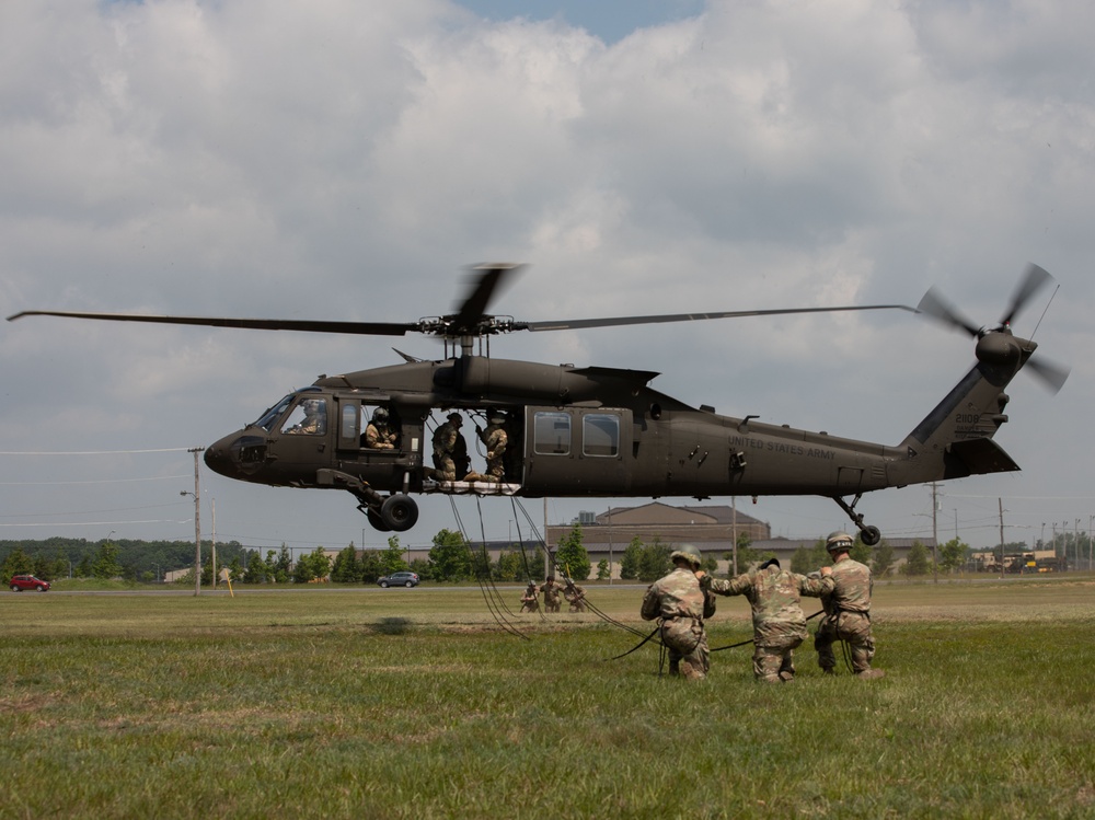 66th Security Forces Squadron Airmen Attend Air Assault Course at Fort Drum
