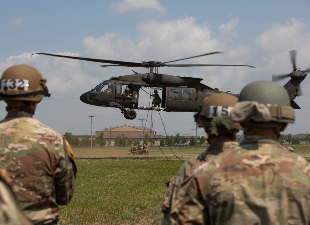 66th Security Forces Squadron Airmen Attend Air Assault Course at Fort Drum