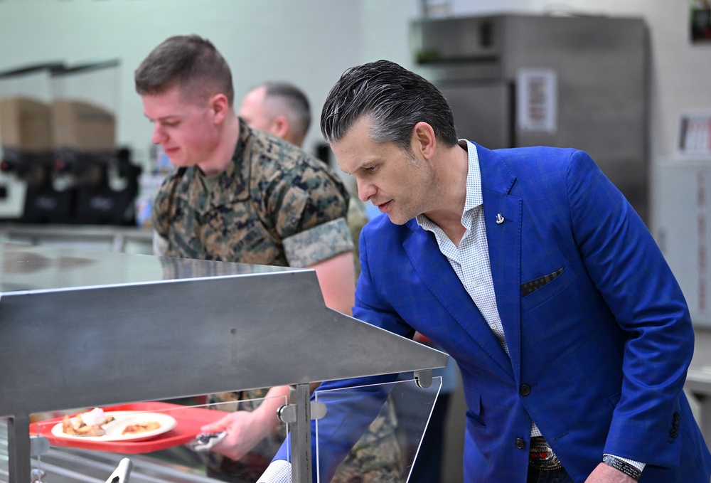 Secretary of Defense Pete Hegseth Visits U.S. Army JFK Special Warfare Center and School