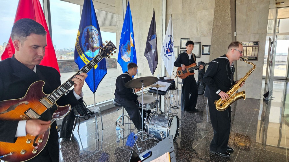 NBGL Protocol Combo Performs at War Memorial Center, WI