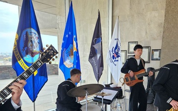 NBGL Protocol Combo Performs at War Memorial Center, WI