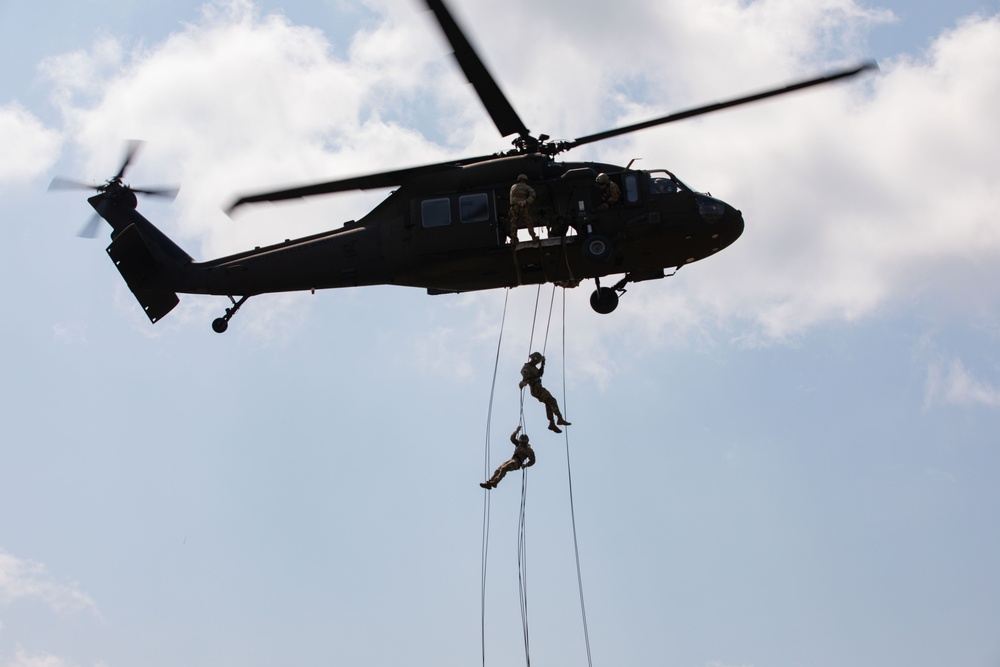66th Security Forces Squadron Airmen Attend Air Assault Course at Fort Drum