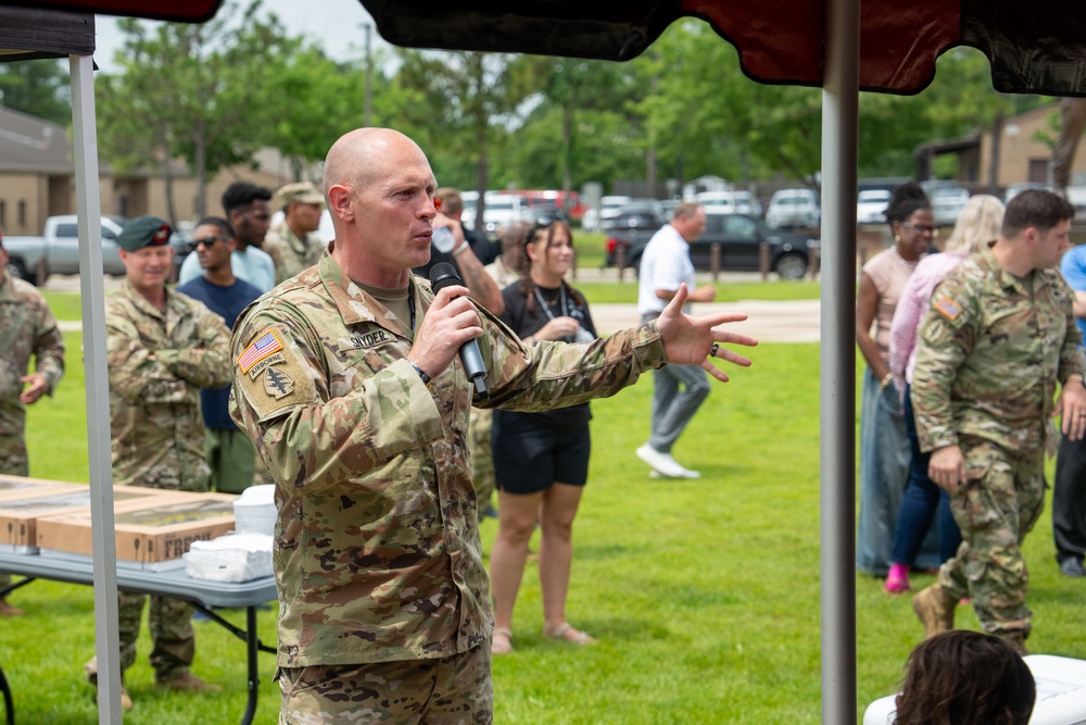 USASOC Army 250th Birthday cake cutting ceremony