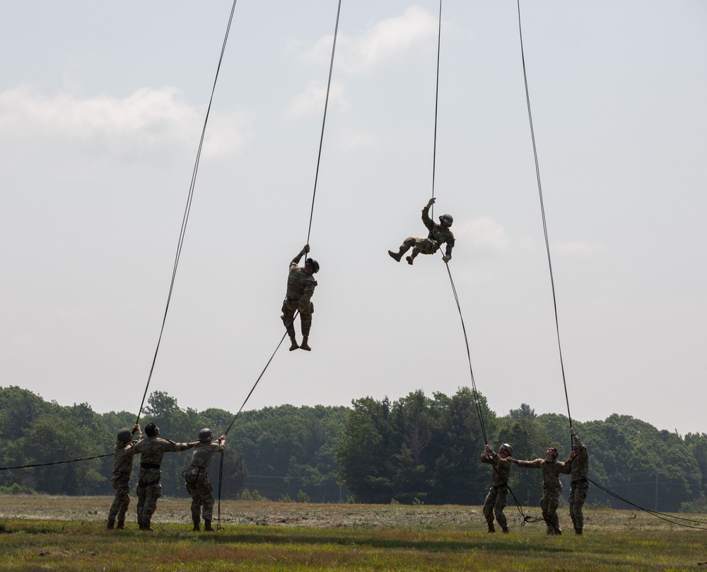 66th Security Forces Squadron Airmen Attend Air Assault Course at Fort Drum