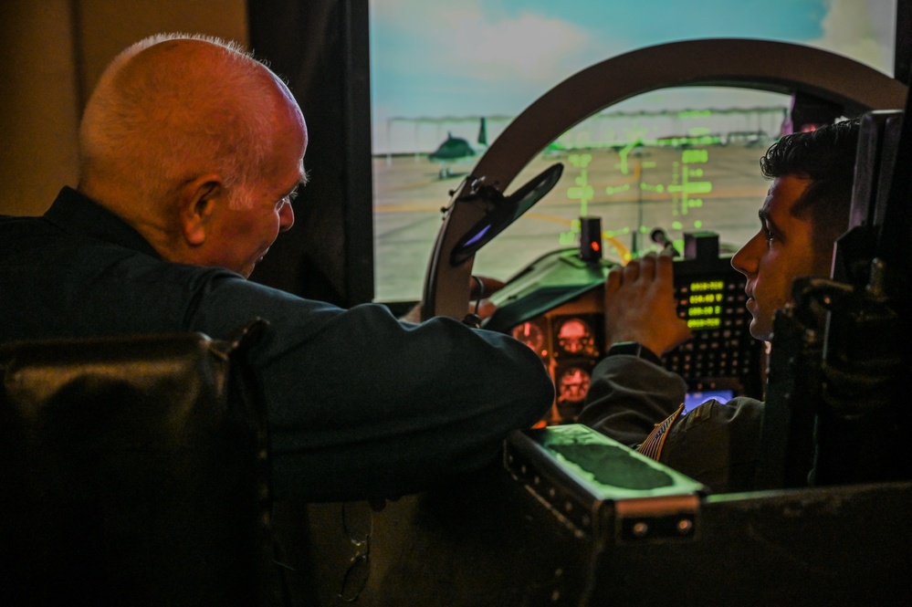 Laughlin flight simulator instructors