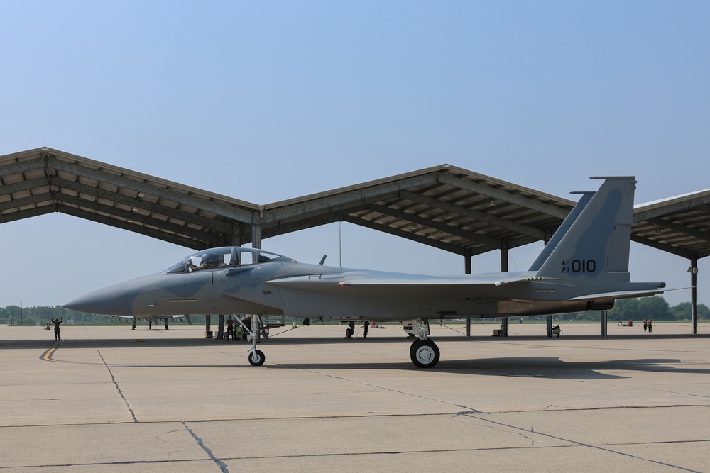 F-15EX visits Selfridge
