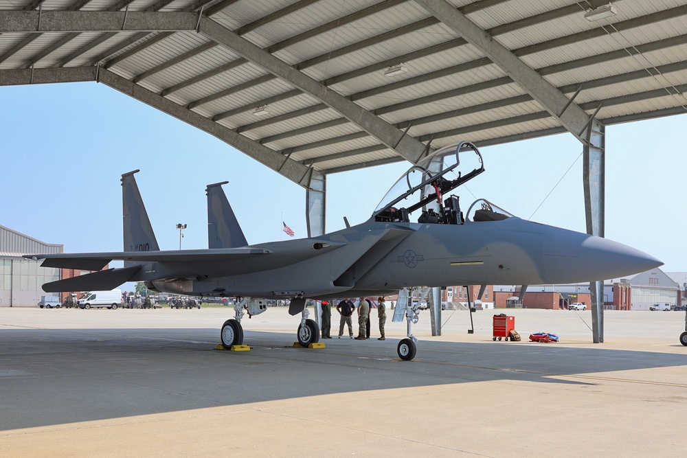 F-15EX visits Selfridge