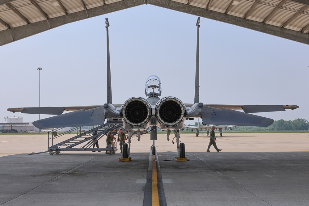 F-15EX visits Selfridge