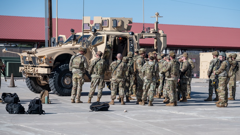 23d Air Task Force Conducts First Deployment Exercise at Fort Bliss