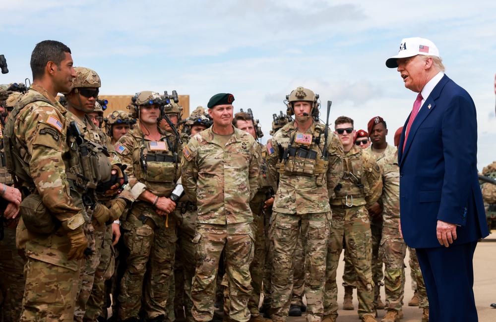 Army SOF Readiness Review with National Leaders