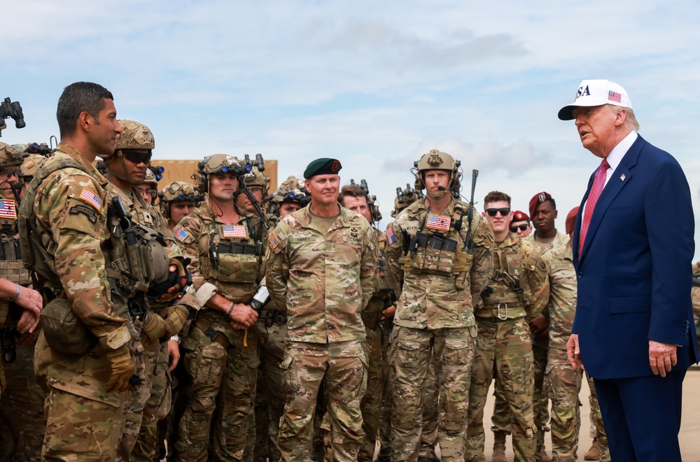 Army SOF Readiness Review with National Leaders