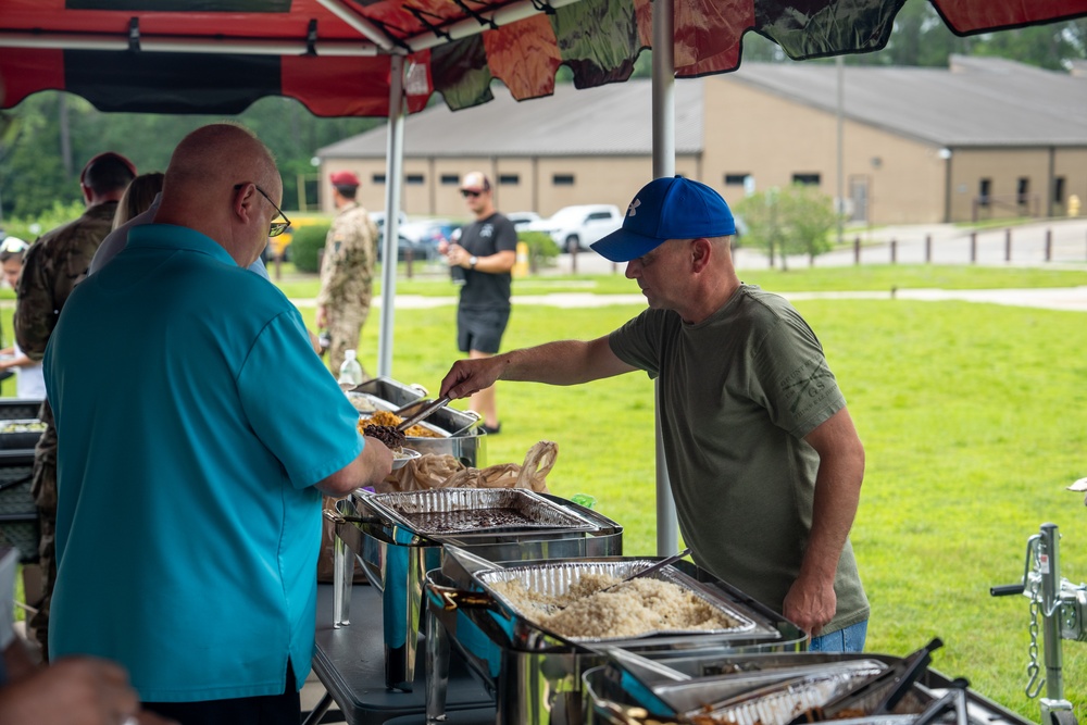 USASOC Army 250th Birthday cake cutting ceremony