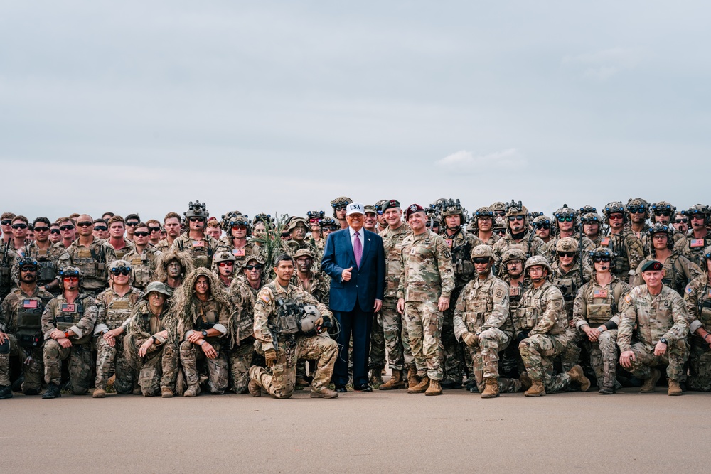 Army SOF Readiness Review with National Leaders