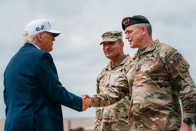 Army SOF Readiness Review with National Leaders