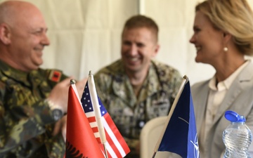 Chargé d’Affaires VanHorn Highlights U.S.-Albanian Partnership at Immediate Response 25