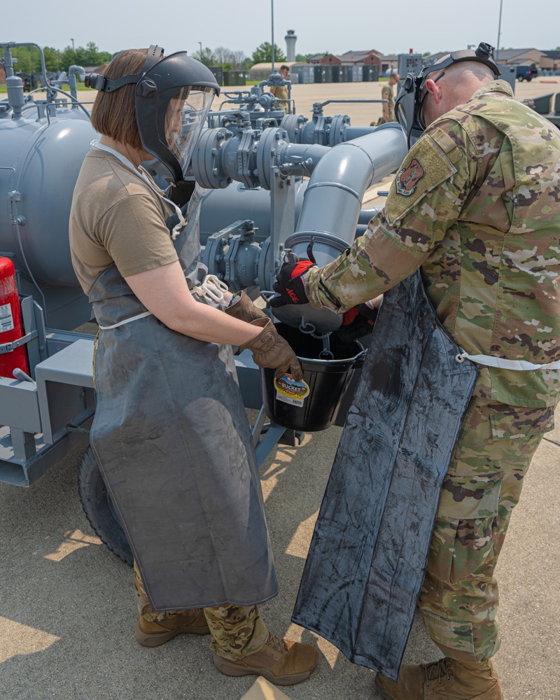 126 ARW Leads Joint Ground Refueling Exercise
