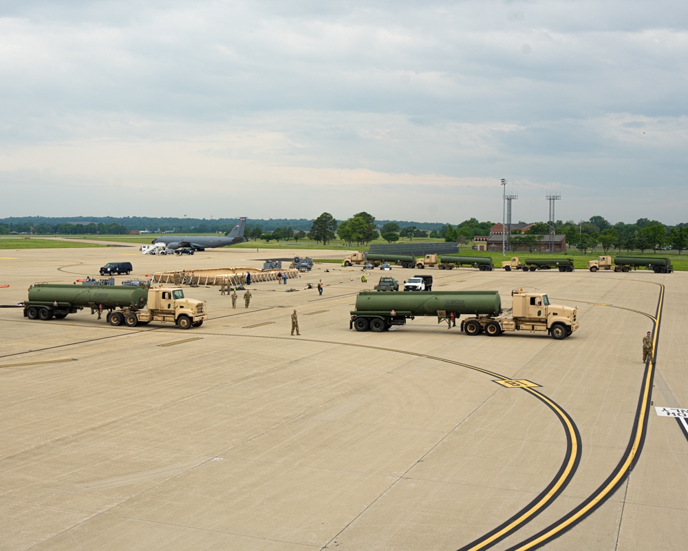 126 ARW Leads Joint Ground Refueling Exercise