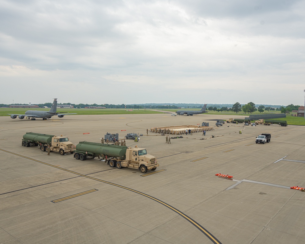 126 ARW Leads Joint Ground Refueling Exercise