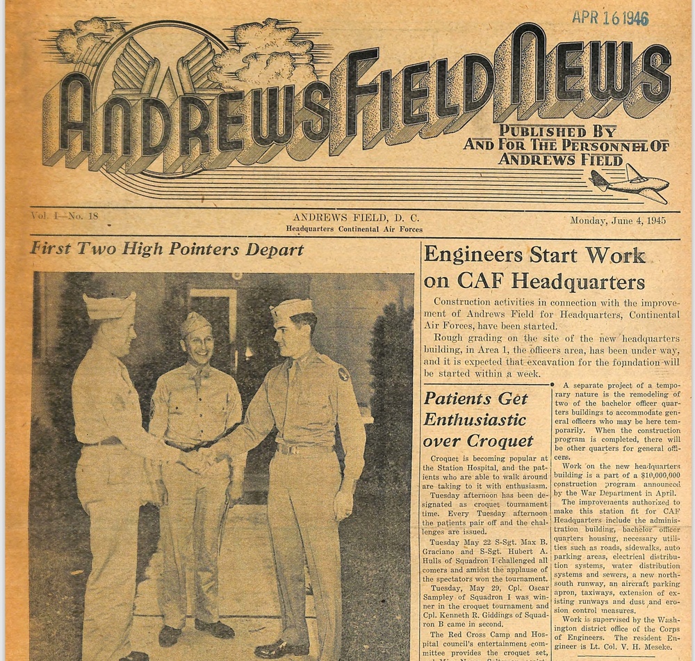 A legacy of service: From Army airfield to America’s Airfield