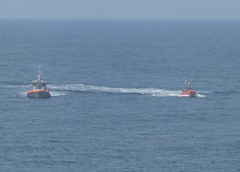 Coast Guard rescues father, son off Virginia coast