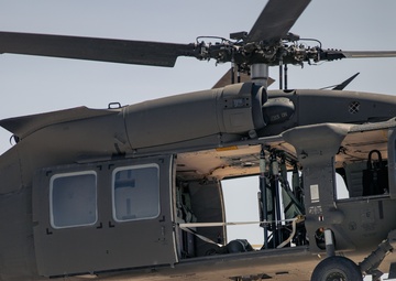 HHC 158th CSSB and B Co. 2-285th Aviation Regiment Conduct Sling Load Training
