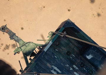 HHC 158th CSSB and B Co. 2-285th Aviation Regiment Conduct Sling Load Training