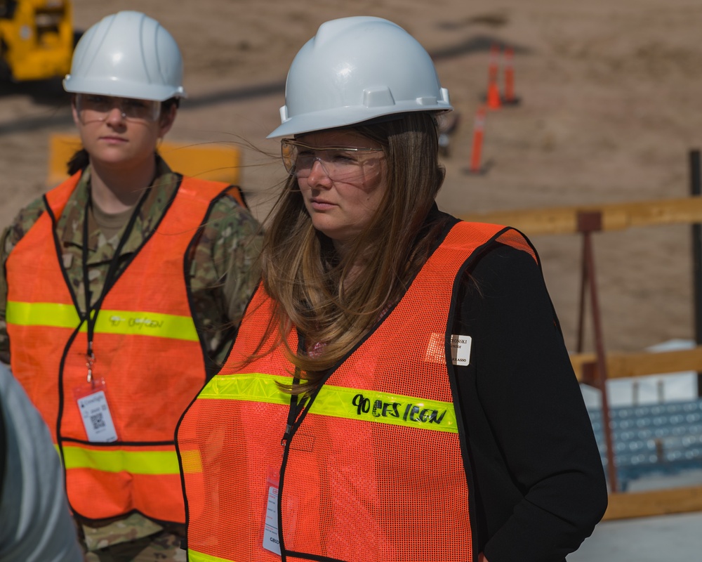 U.S. Senator John Barrasso (R-Wyo.) representatives visit F.E. Warren Air Force Base