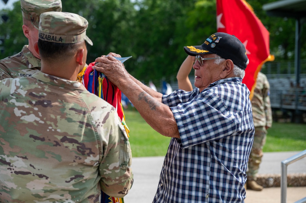 Fort Leonard Wood Veterans Streamer Ceremony