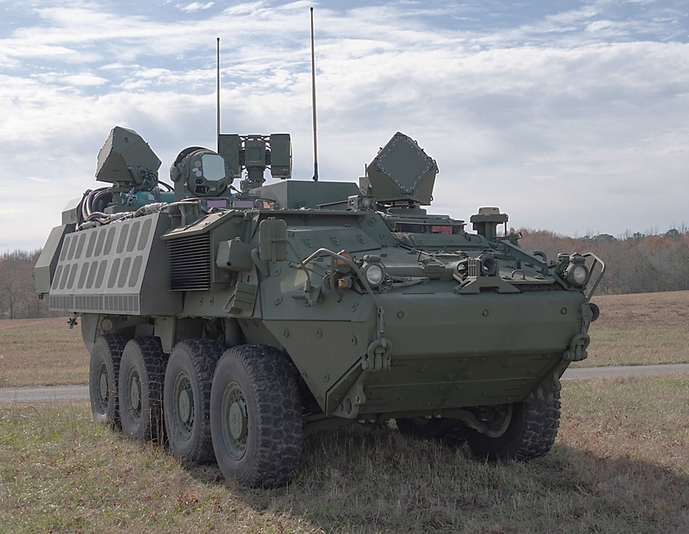 The Directed Energy Maneuver-Short Range Air Defense (DE M-SHORAD)
