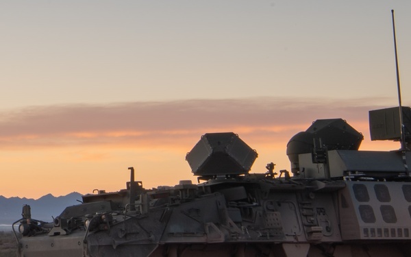 The Directed Energy Maneuver-Short Range Air Defense (DE M-SHORAD)