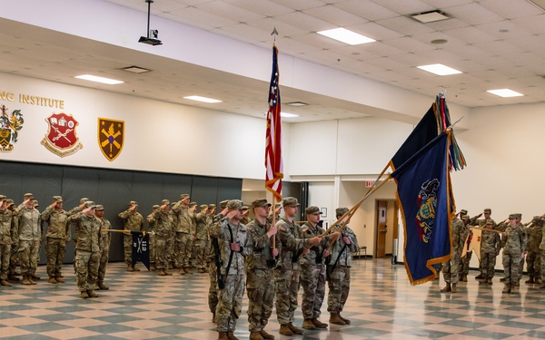 1st Battalion, 112th Infantry Regiment Conducts Change of Command