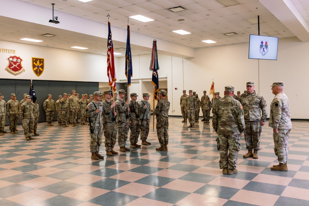 1st Battalion, 112th Infantry Regiment Conducts Change of Command