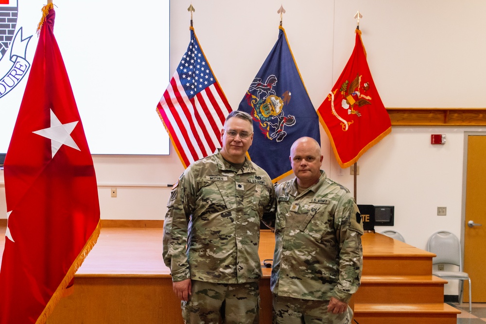 1st Battalion, 112th Infantry Regiment Conducts Change of Command