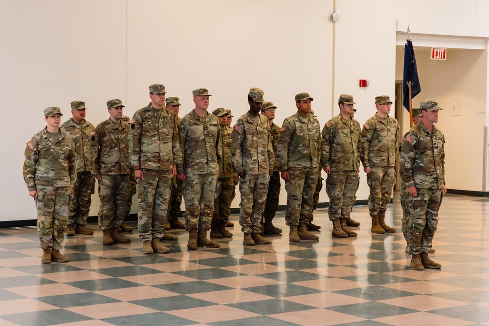 1st Battalion, 112th Infantry Regiment Conducts Change of Command