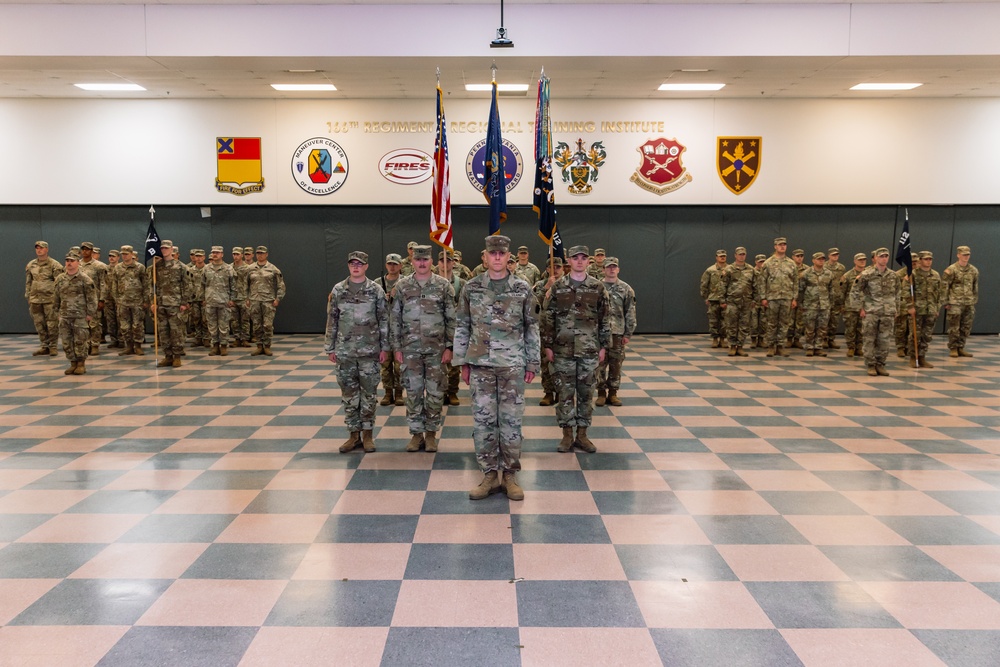 1st Battalion, 112th Infantry Regiment Conducts Change of Command
