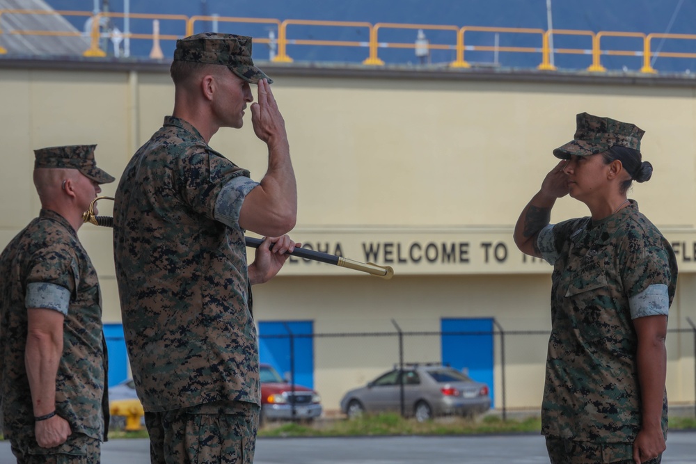 VMGR-153 Relief and Appointment Ceremony