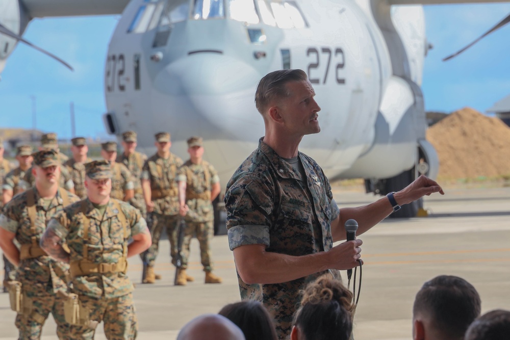 VMGR-153 Relief and Appointment Ceremony