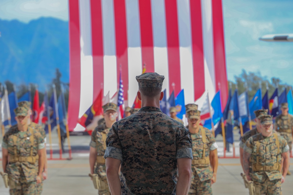 VMGR-153 Relief and Appointment Ceremony