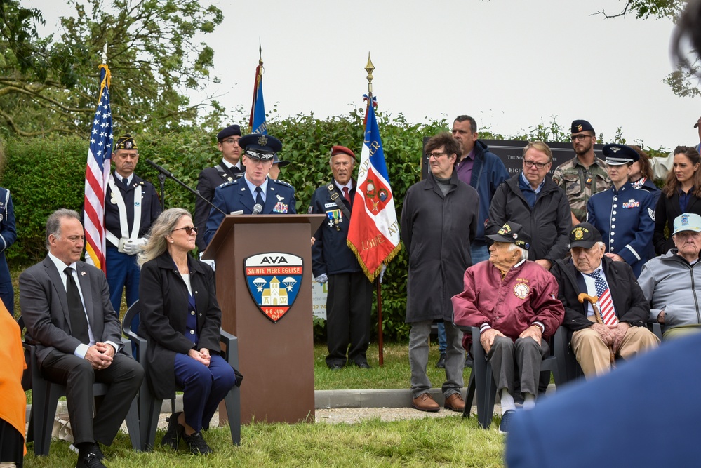 Unveiling the 8th Air Force monument