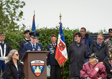 Unveiling the 8th Air Force monument