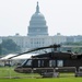 Static Display in National Mall in Preparation for the Army 250th Birthday Parade