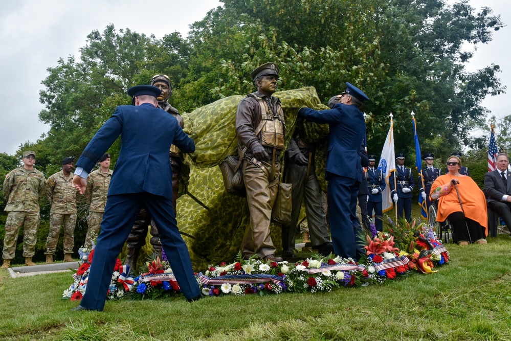 Unveiling the 8th Air Force monument