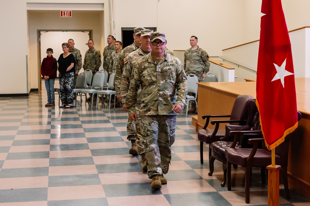 1st Battalion, 112th Infantry Regiment Conducts Change of Command