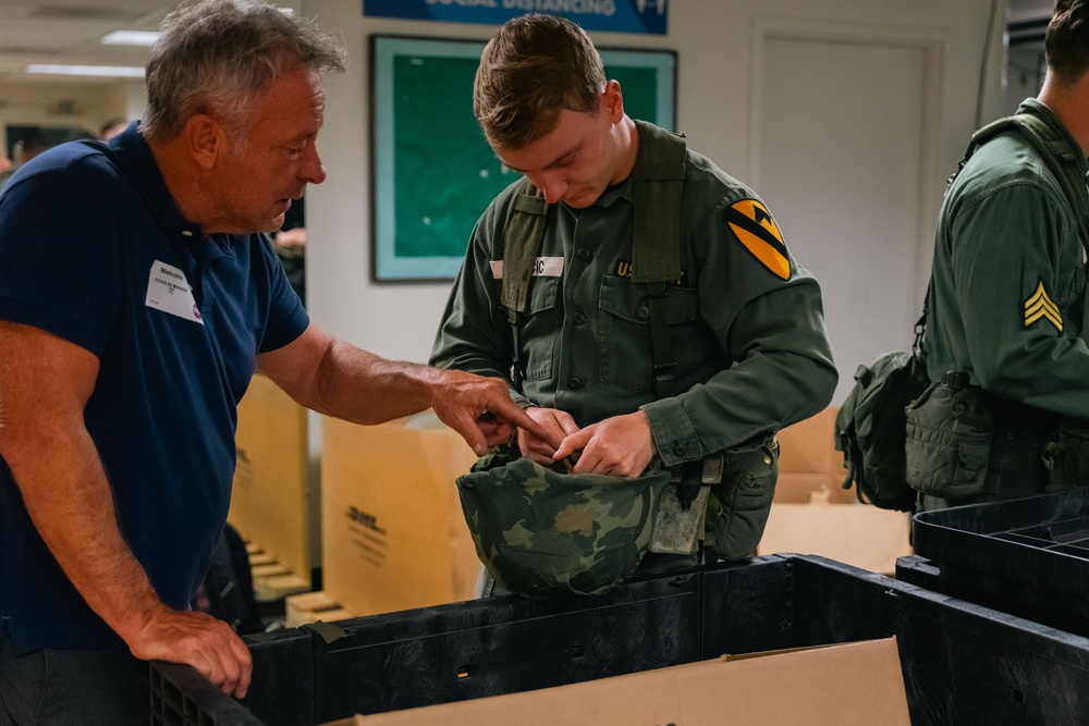 Army's 250th Birthday Parade Historical Uniform Fitting