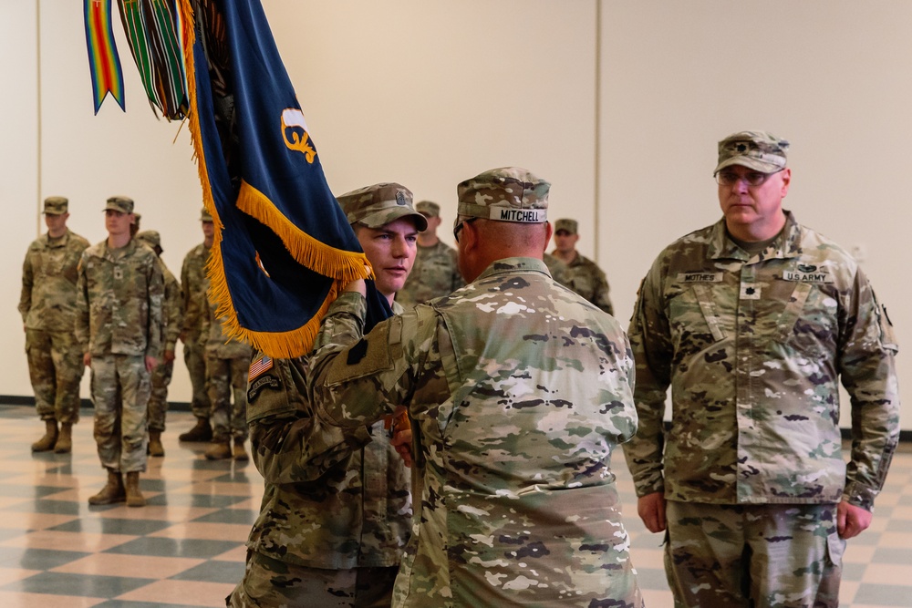 1st Battalion, 112th Infantry Regiment Conducts Change of Command